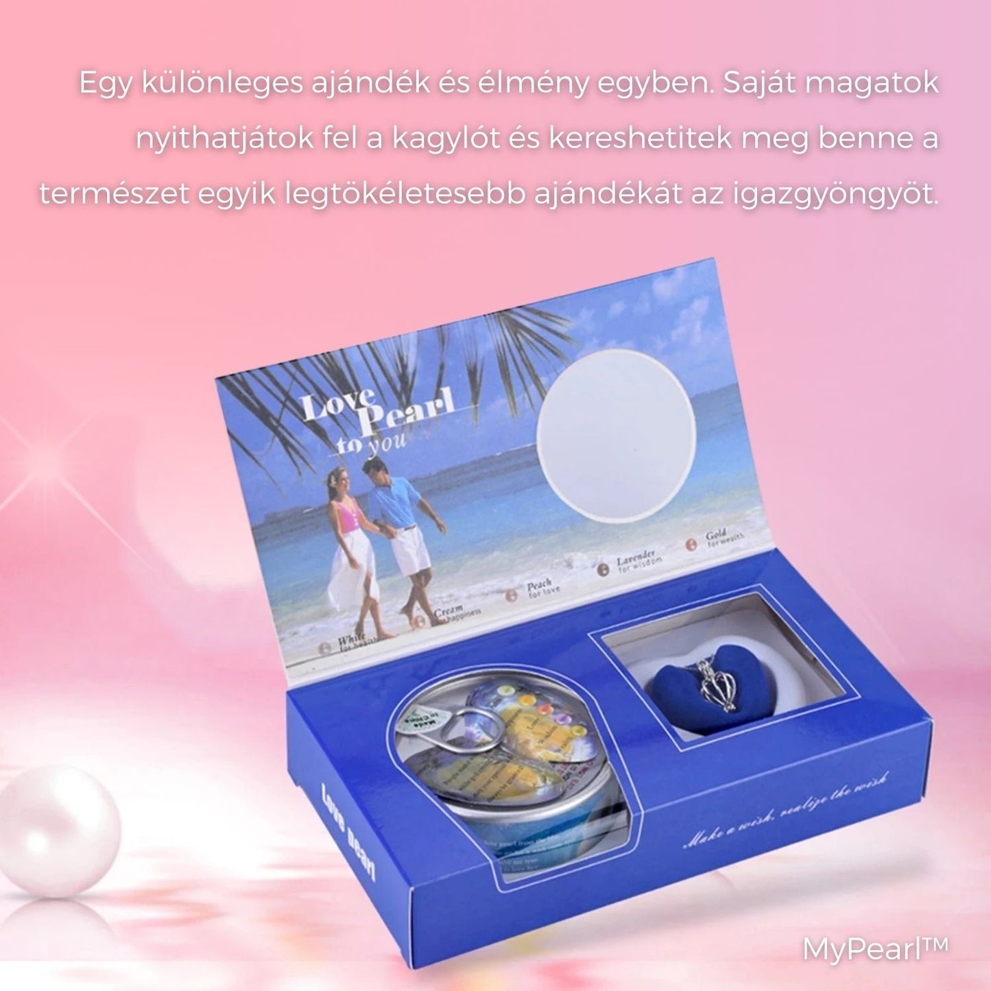 MyPearl™ - Szerelmünk Gyöngye - Valódi igazgyöngy nyaklánc