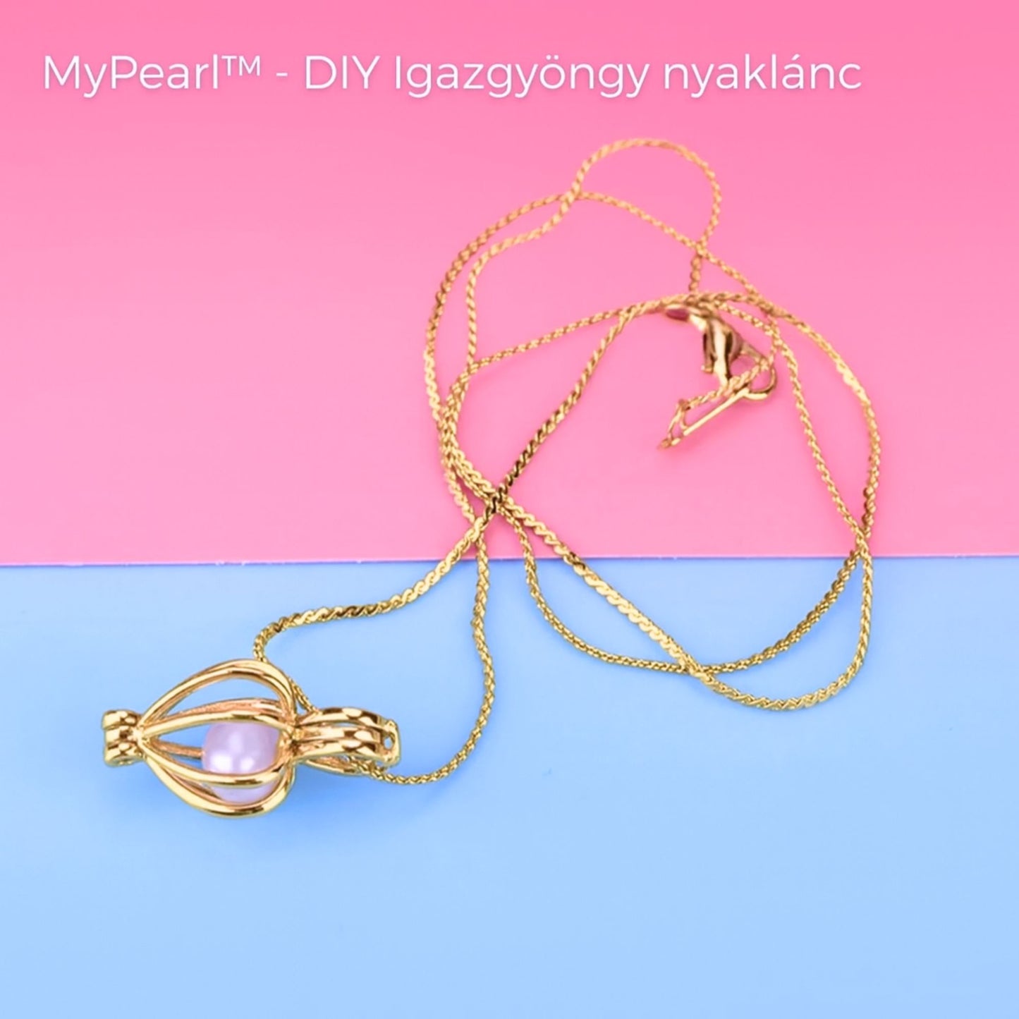 MyPearl™ - Szerelmünk Gyöngye - Valódi igazgyöngy nyaklánc